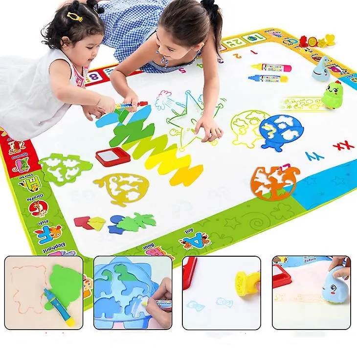 110¡Á80cm Doodle Mat Aqua Water Drawing Painting Mat ,with Magic Pens AZ11466