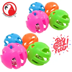 1409 Pk4 Foraging Bell Ball Foot Toys BOGO BUNDLE BUY ONE GET ONE FREE!