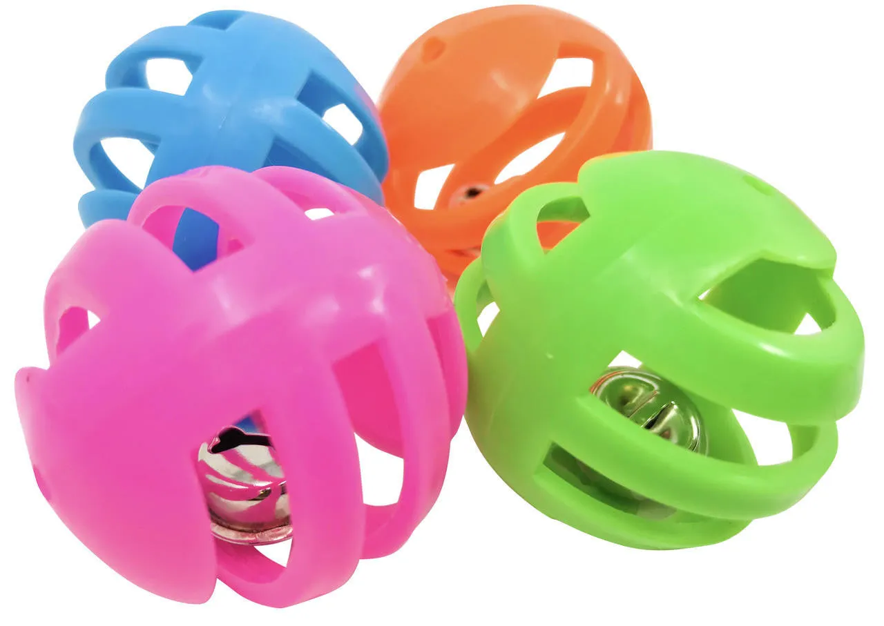 1409 Pk4 Foraging Bell Ball Foot Toys BOGO BUNDLE BUY ONE GET ONE FREE!