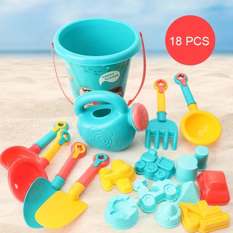 18pc Beach Toy Set for Ages 12