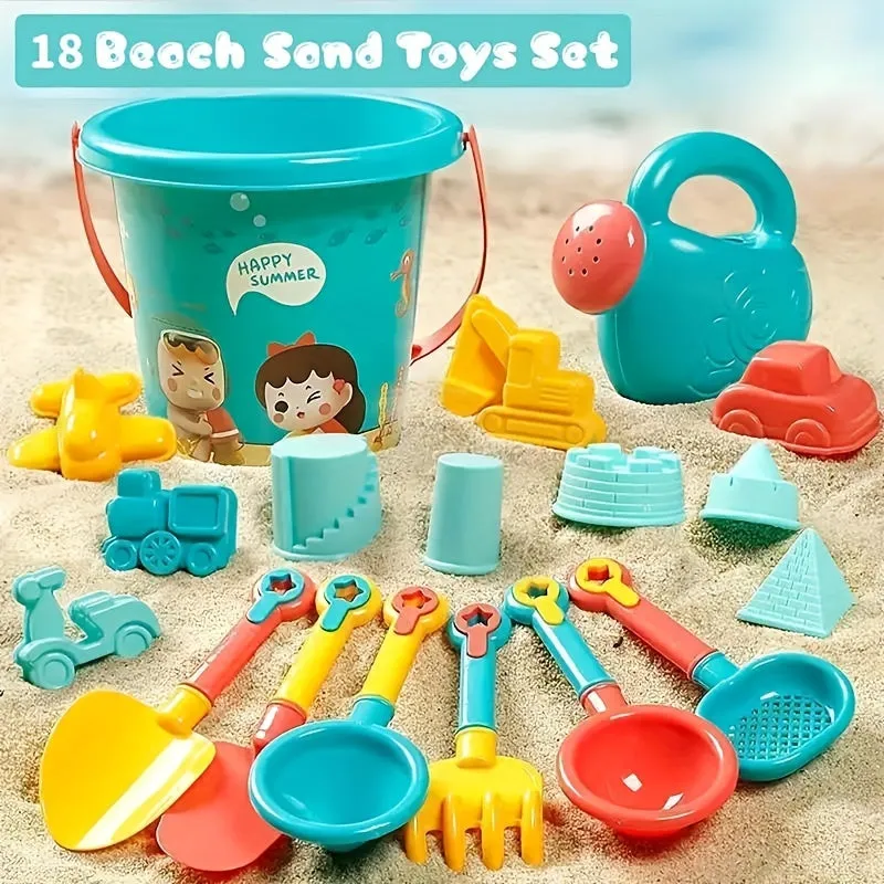 18pc Beach Toy Set for Ages 12