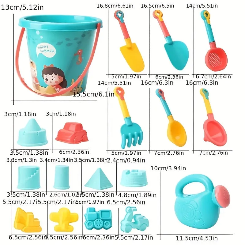 18pc Beach Toy Set for Ages 12