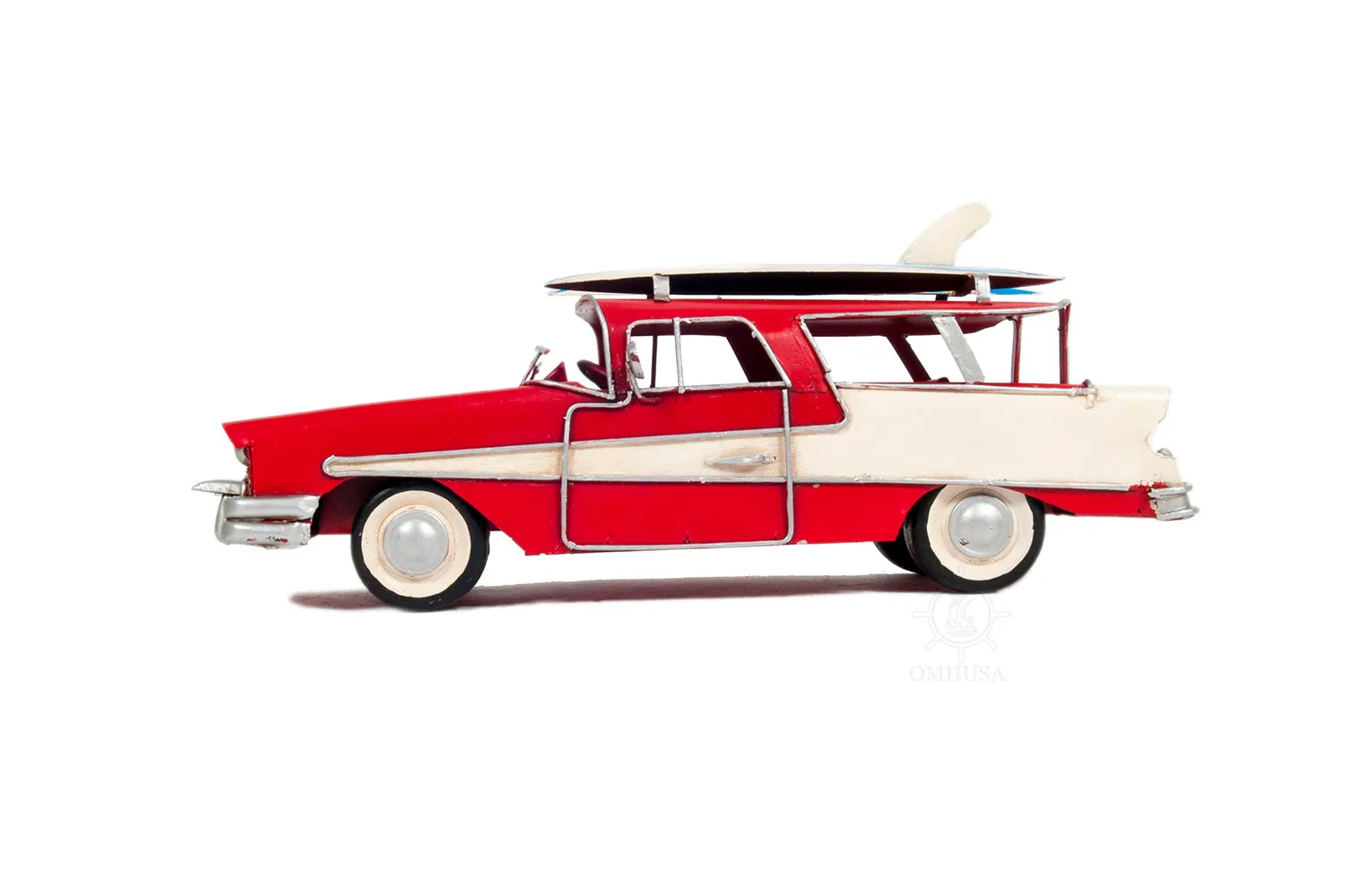 1957 Ford Country Squire Station Wagon Red