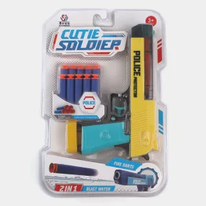 2 In 1 Soft Blaster And Water Gun For Kids