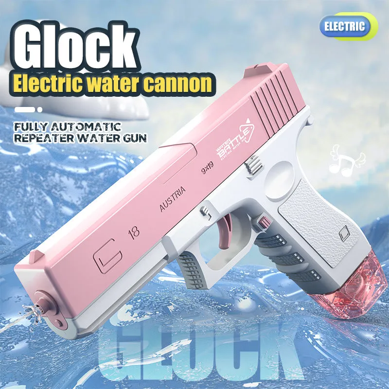 2023 Glock Electric Water Toy Gun Spray Blaster Pistol Airsoft Summer Toys Swimming Poor Game Weapon Pistola For Kids