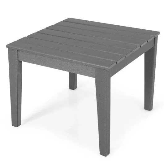 25.5 Inch Square Kids Activity Play Table-Gray