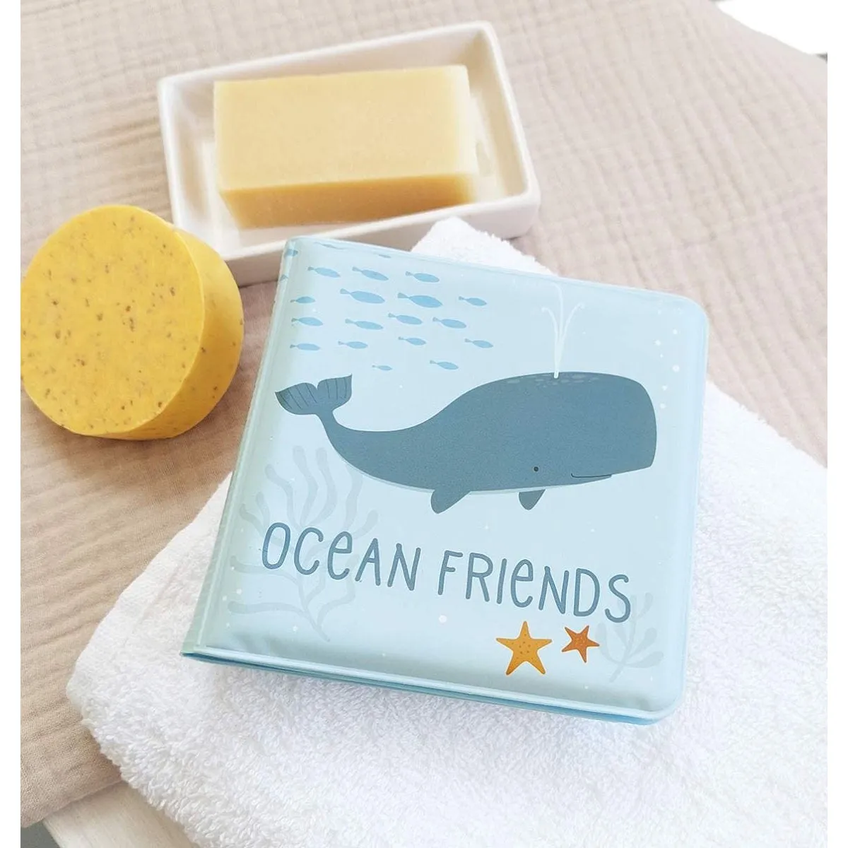 A Little Lovely Company Bath Book: Ocean Friends