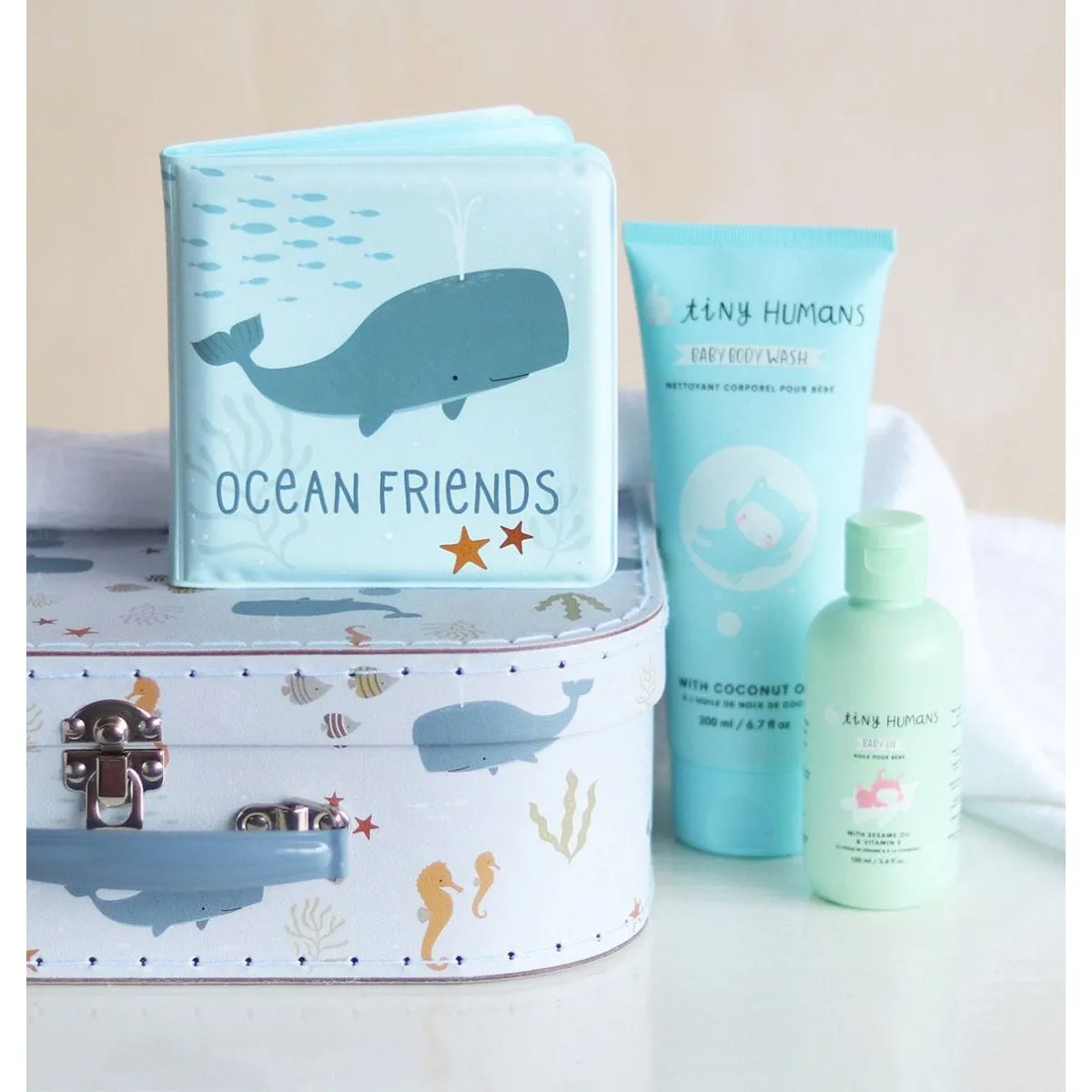 A Little Lovely Company Bath Book: Ocean Friends