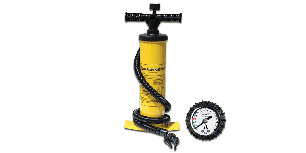 Advanced Elements Double Action Pump w/ Gauge