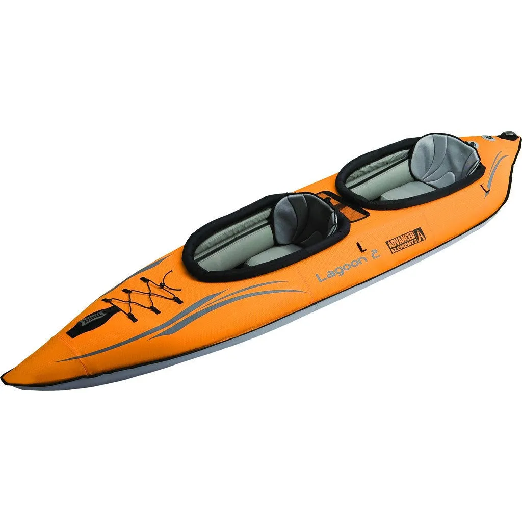 Advanced Elements Lagoon2 Kayak | Orange/Gray