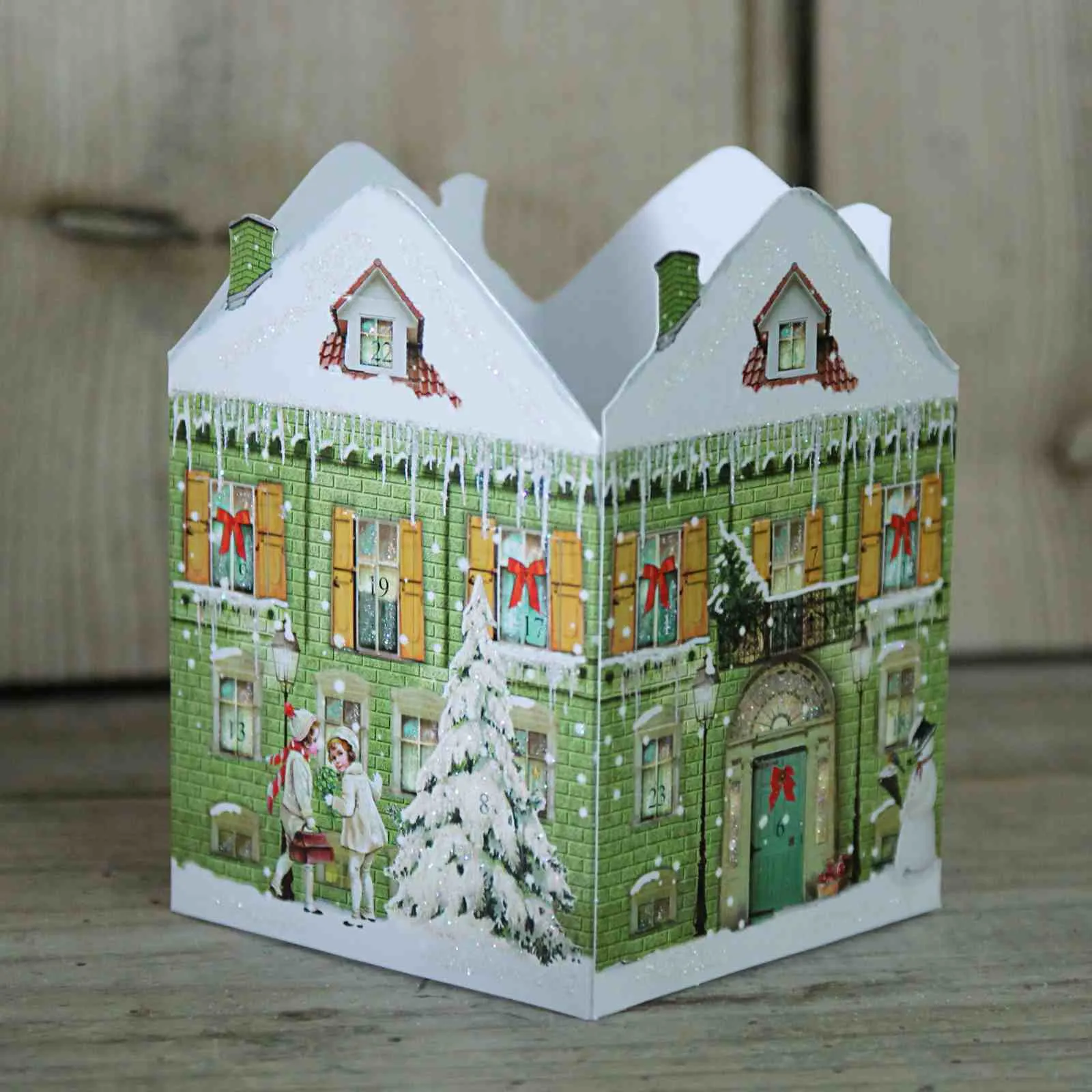 Advent Calendar Lantern - Victorian House