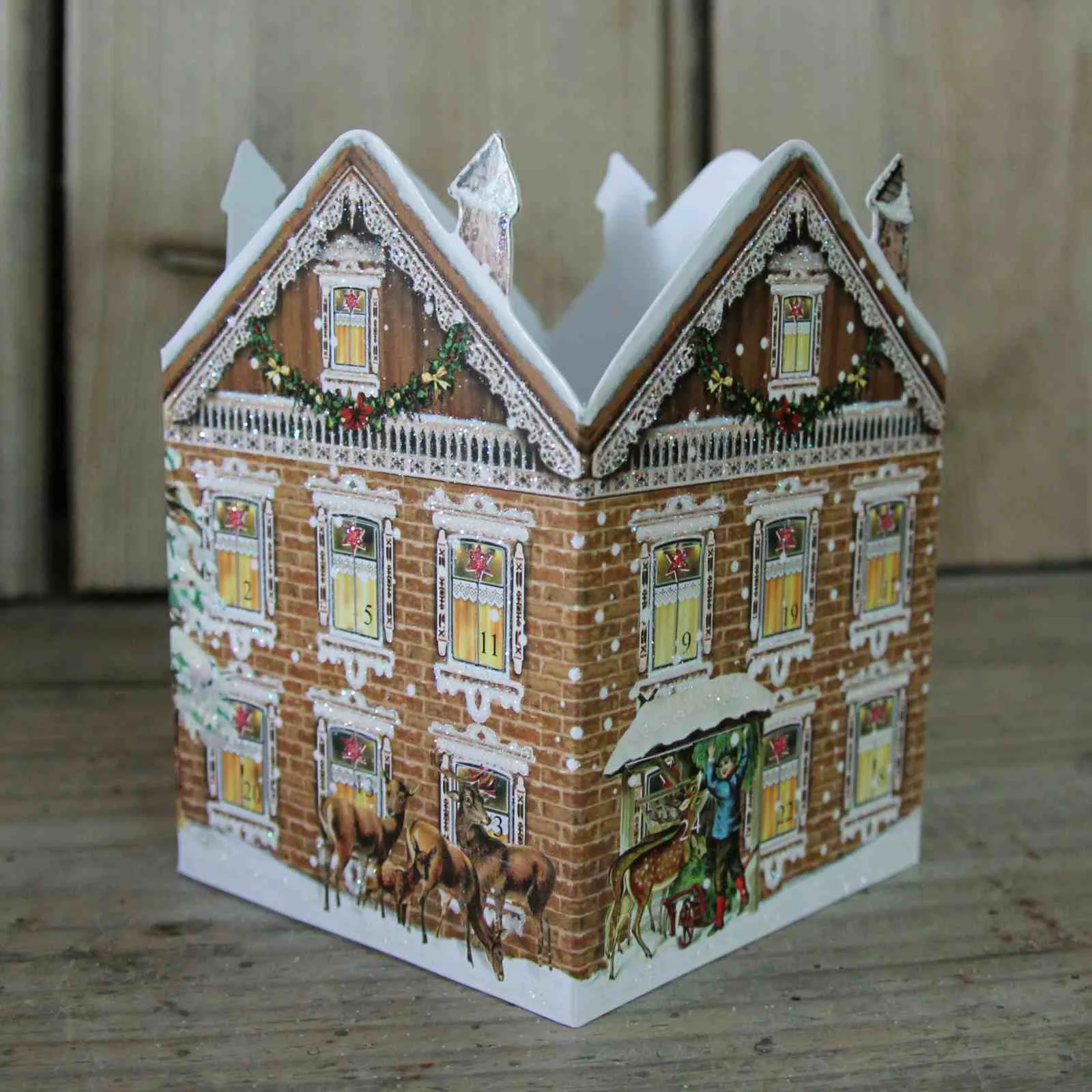 Advent Calendar Lantern - Victorian House