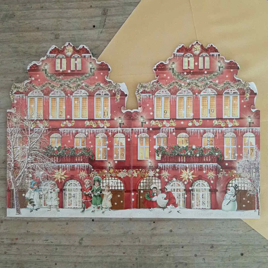 Advent Calendar Lantern - Victorian House