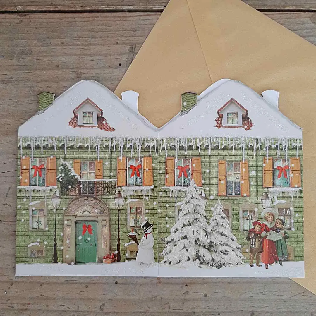 Advent Calendar Lantern - Victorian House