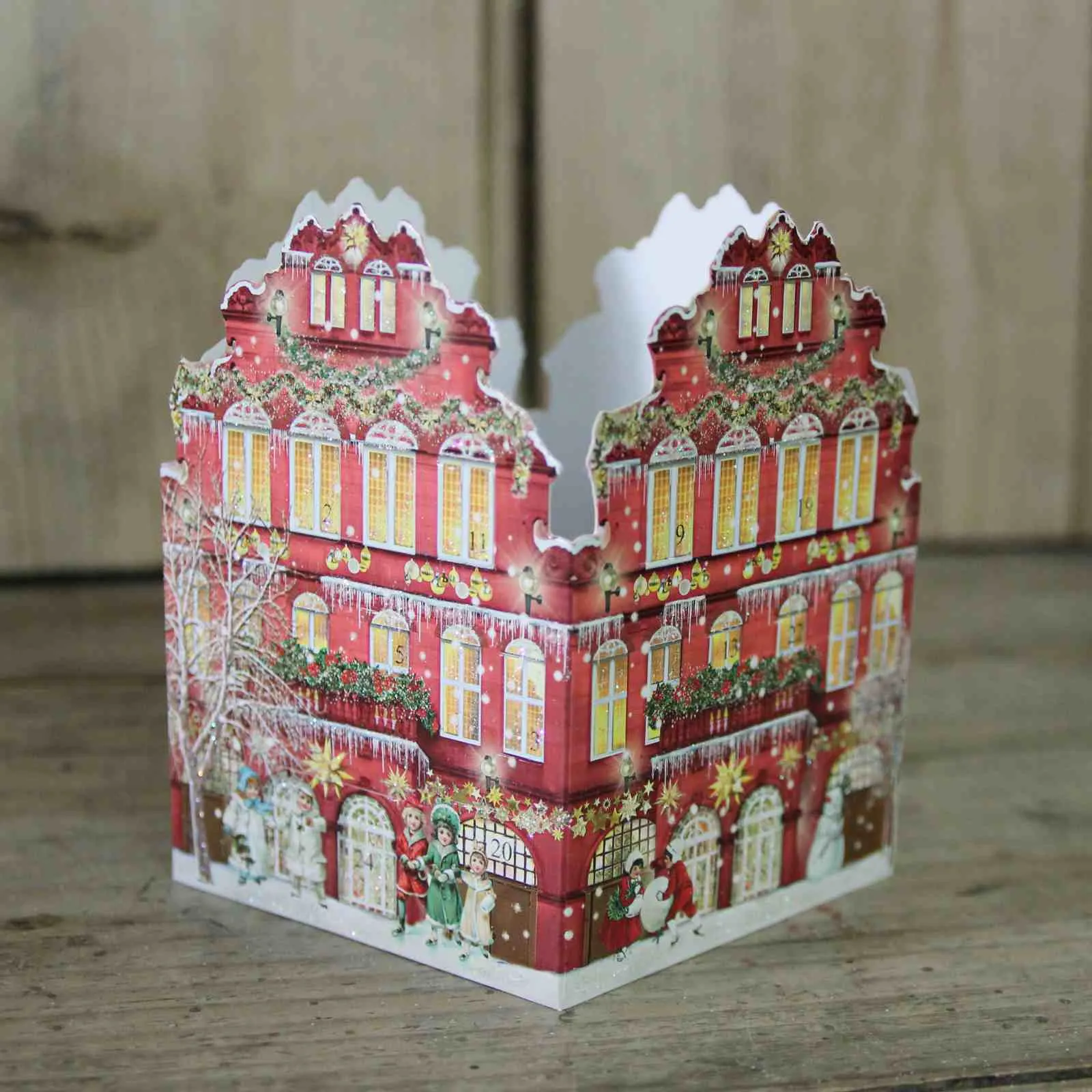 Advent Calendar Lantern - Victorian House