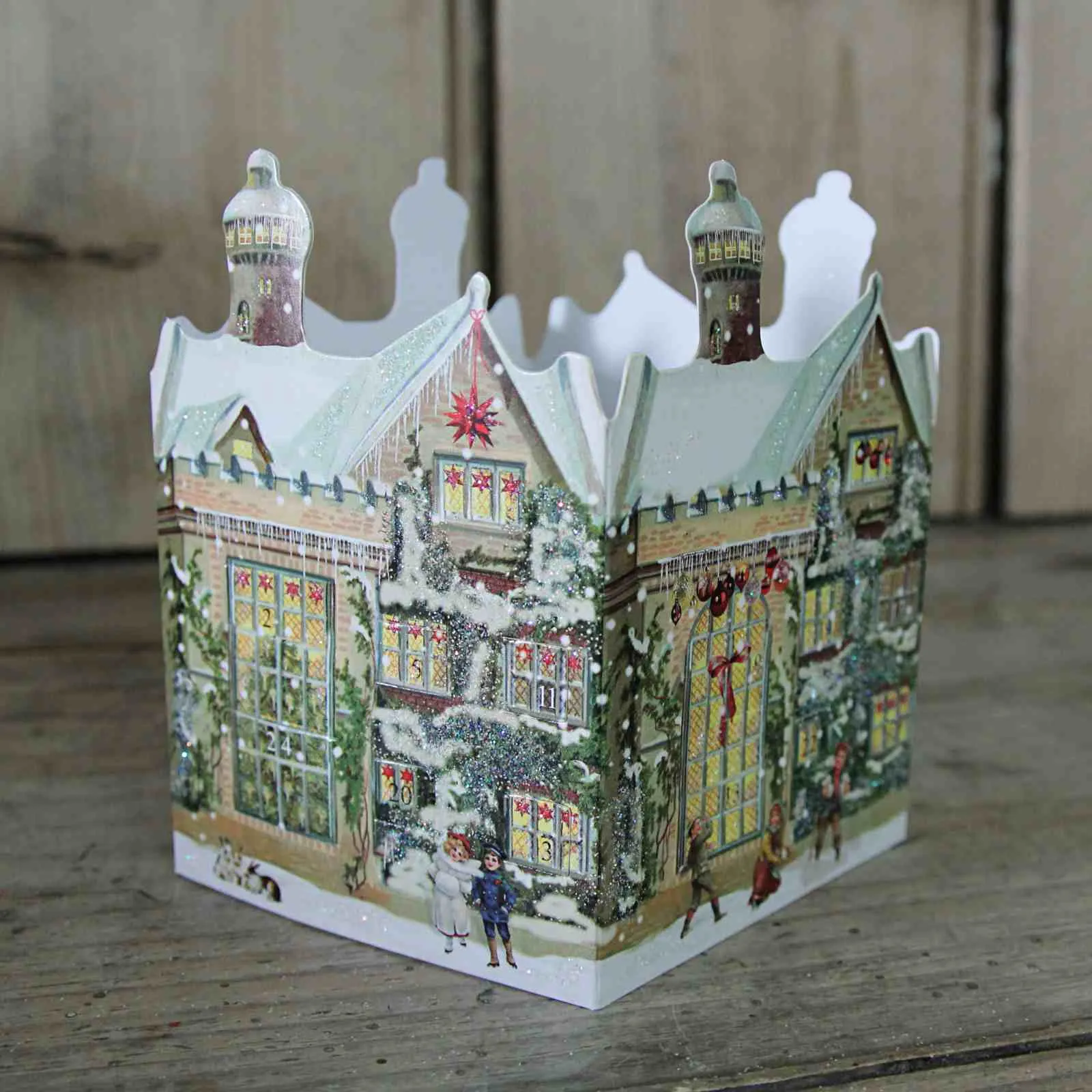 Advent Calendar Lantern - Victorian House