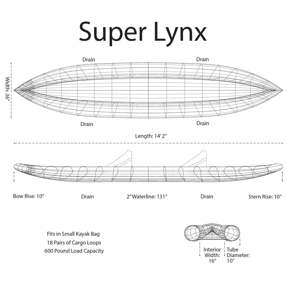 AIRE Super Lynx Inflatable Kayak