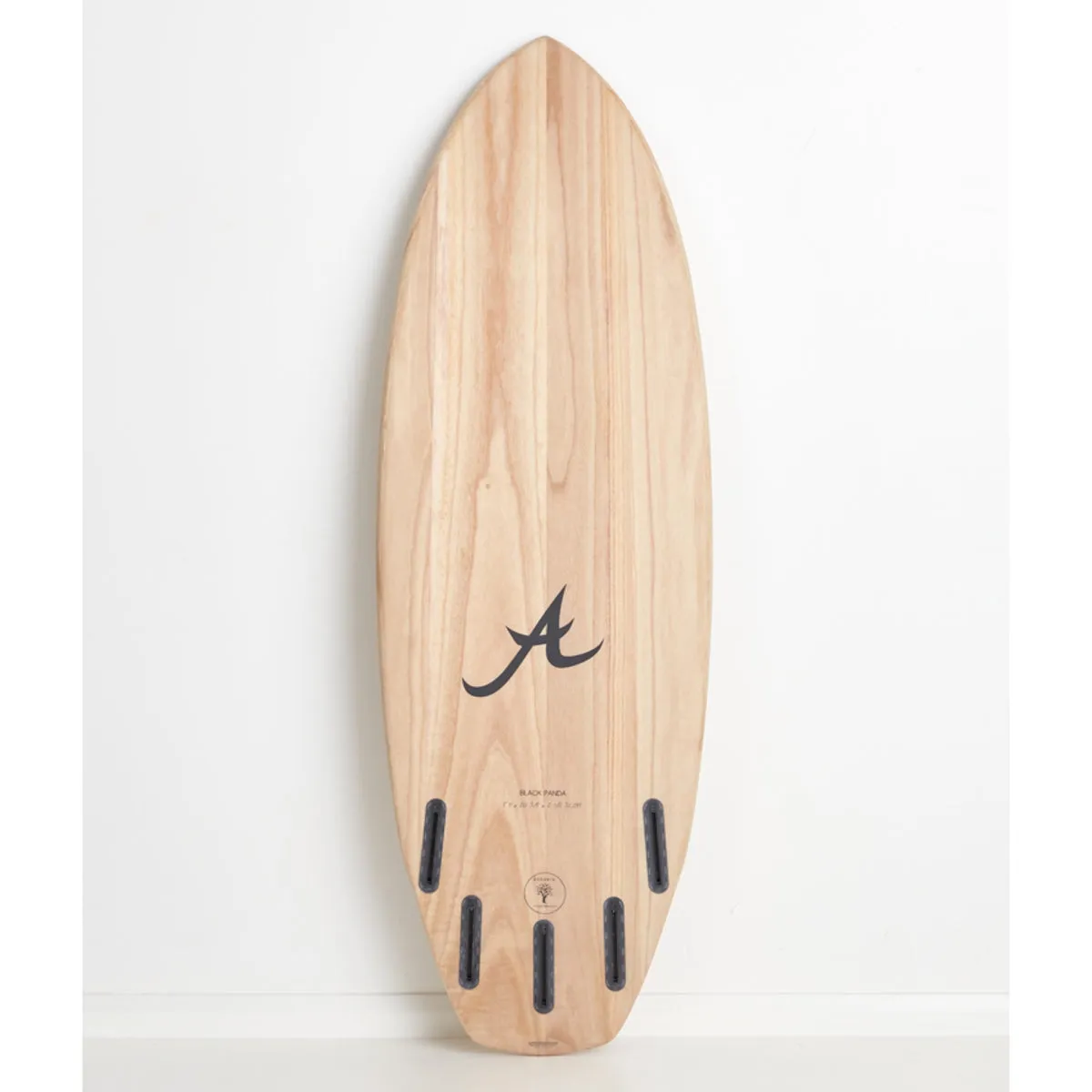 Aloha Black Panda 6'0  Ecoskin Clear - FCS2