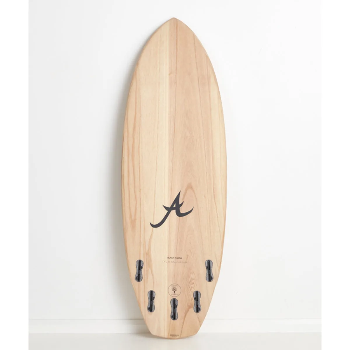 Aloha Black Panda 6'0  Ecoskin Clear - FCS2