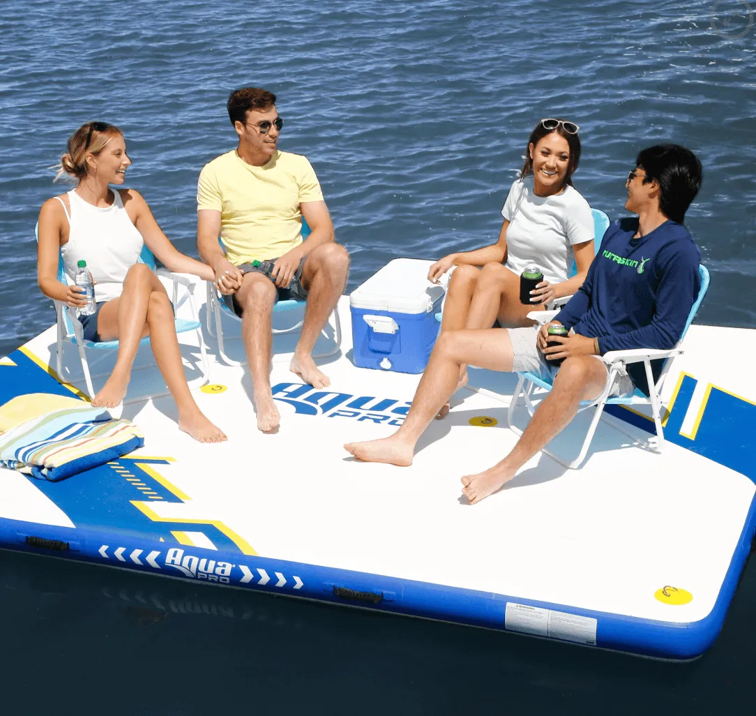 AQUA PRO INFLATABLE DOCK 10 X 8