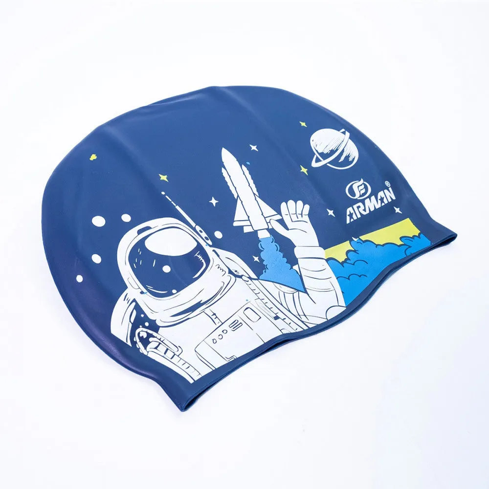 Astronaut Silicon Swim Cap