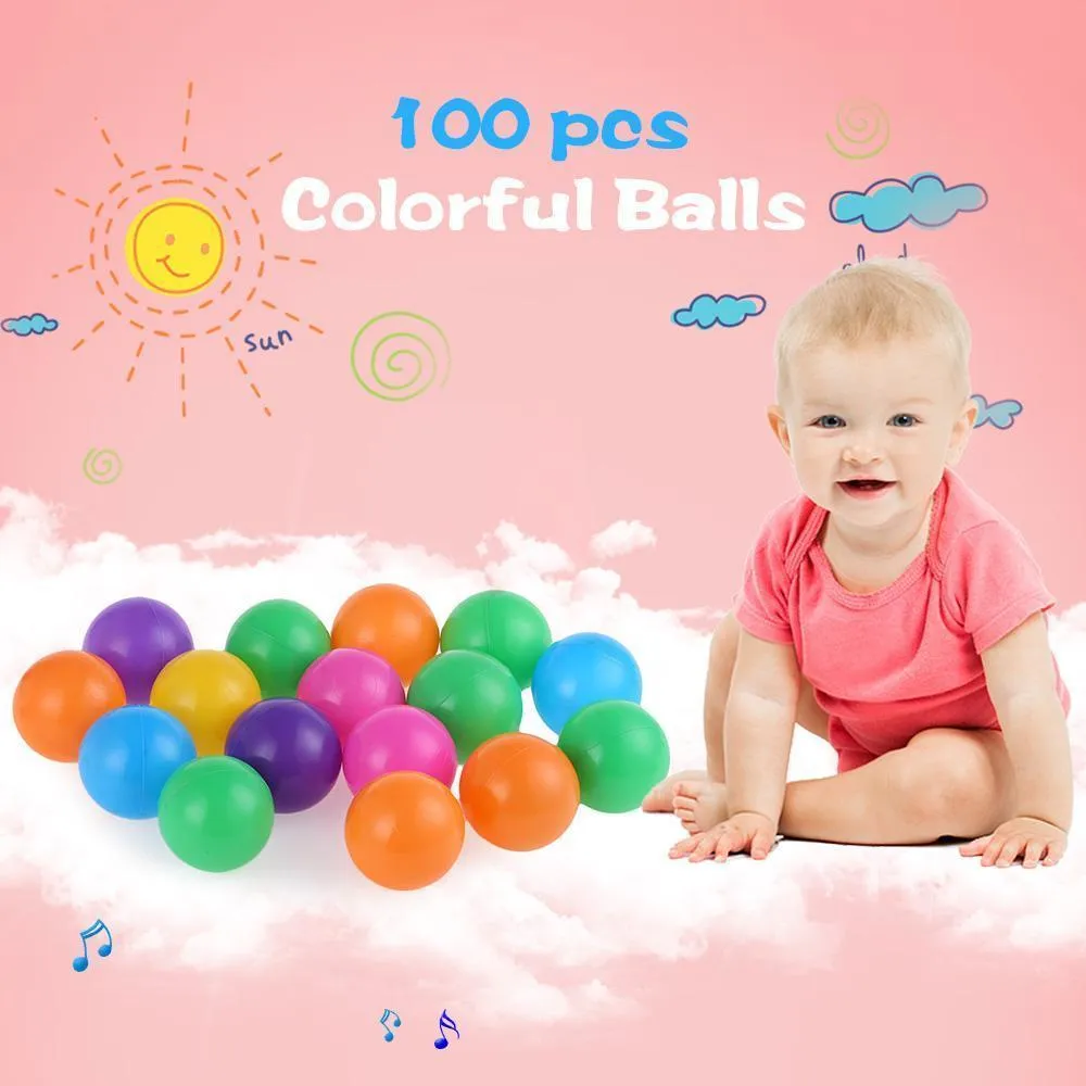 Baby Indoor Ball Pit - 100 Pcs