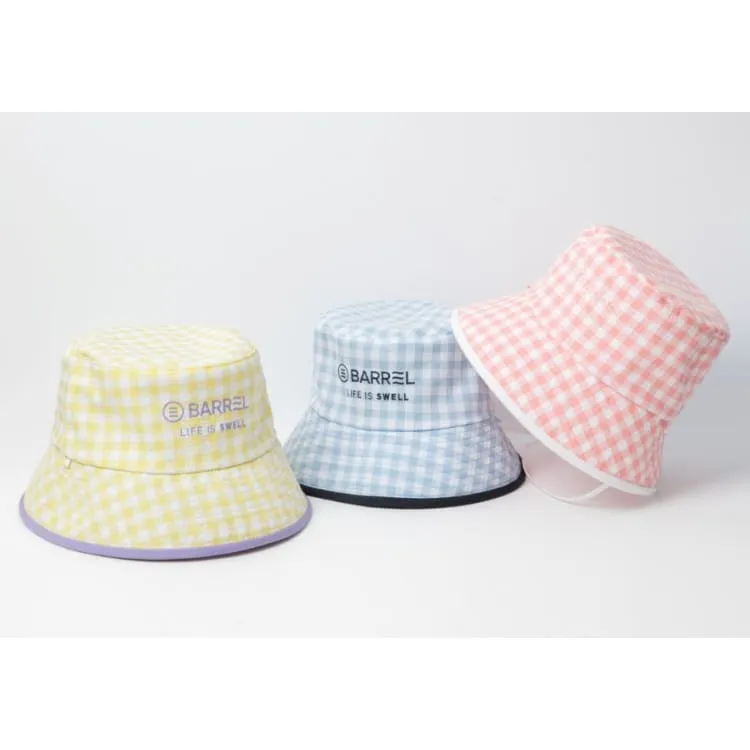 Barrel Kids Reversible Aqua Bucket Hat-LAVENDER