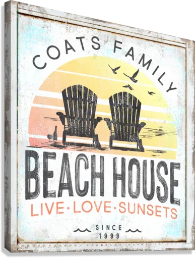 Beach House Sign Live, Love, Sunsets coastal decor