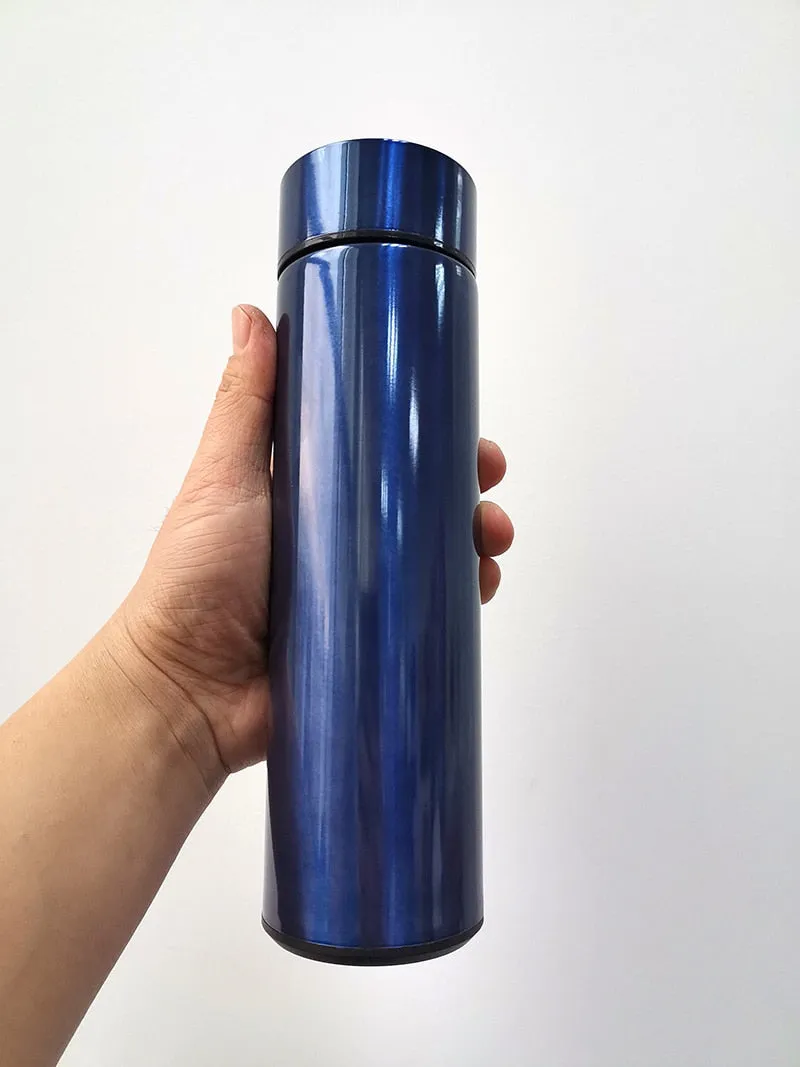 Beach-Perfect Smart Water Flask – Stainless Steel Thermos