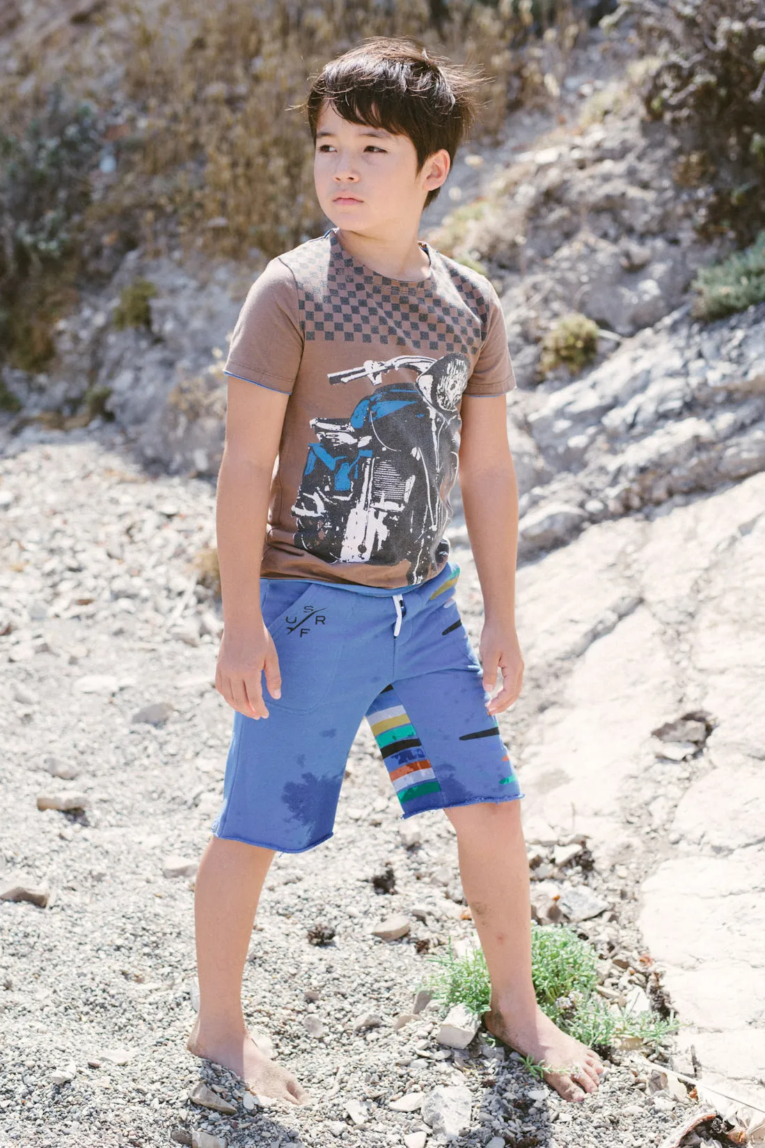 Boys Shorts Mini Shatsu Surfboard Tower