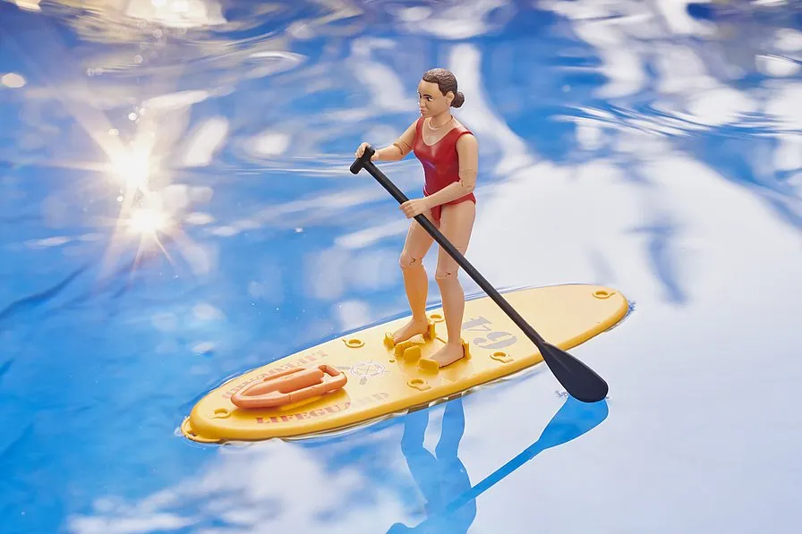 Bruder 62785 bWorld Life Guard w/Stand Up Paddle