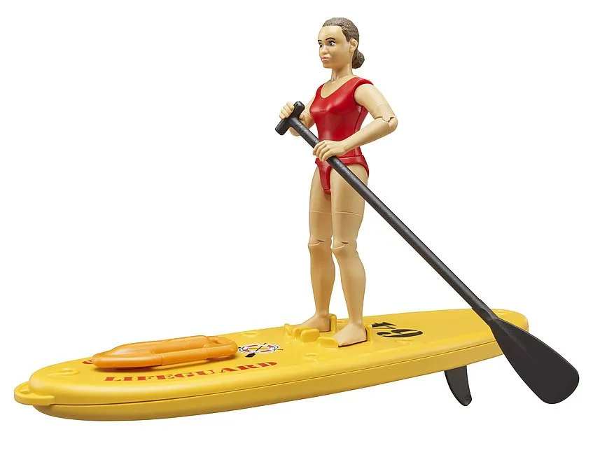 Bruder 62785 bWorld Life Guard w/Stand Up Paddle