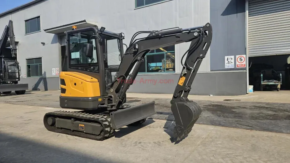 Burly 3.0 Ton Excavator with Kubota D1105 Engine