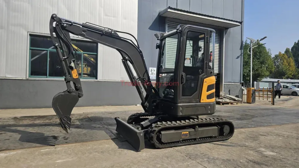 Burly 3.0 Ton Excavator with Kubota D1105 Engine