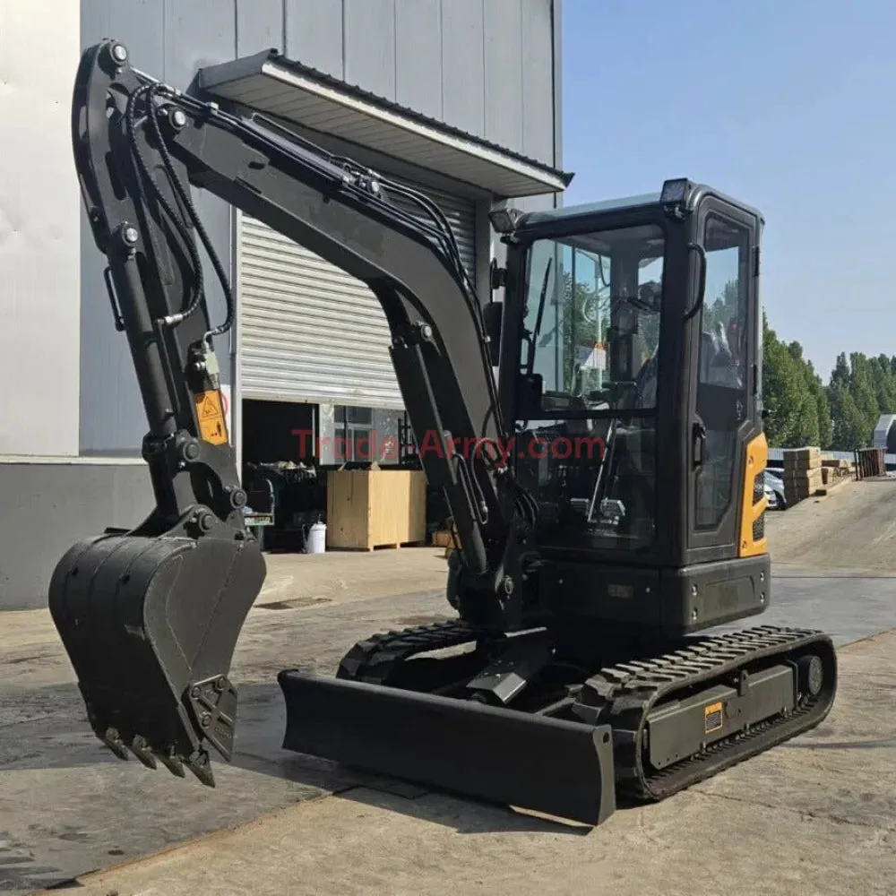 Burly 3.0 Ton Excavator with Kubota D1105 Engine