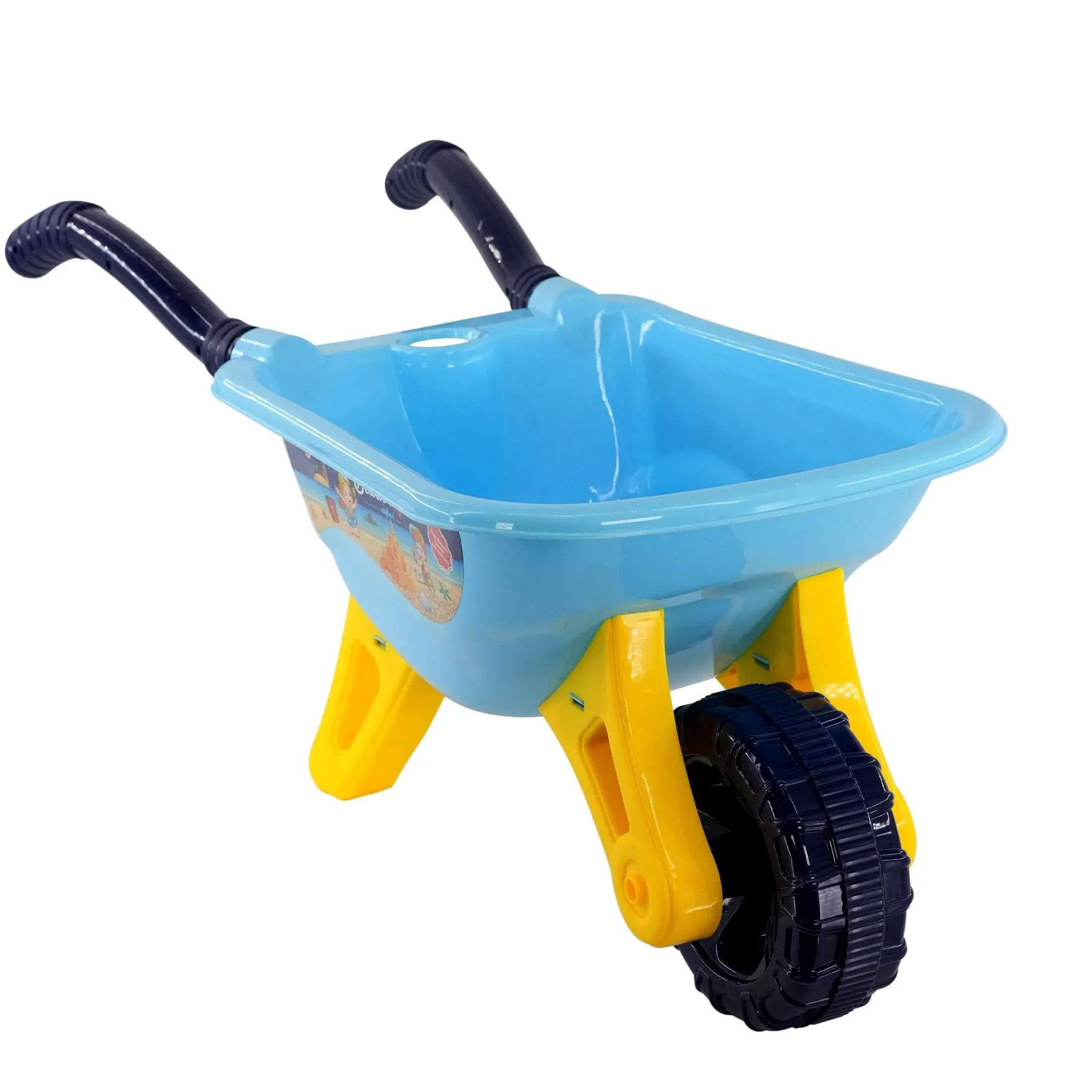 Children Sand and Water Beach Toys Mill, Wheelbarrow Accessories Playset