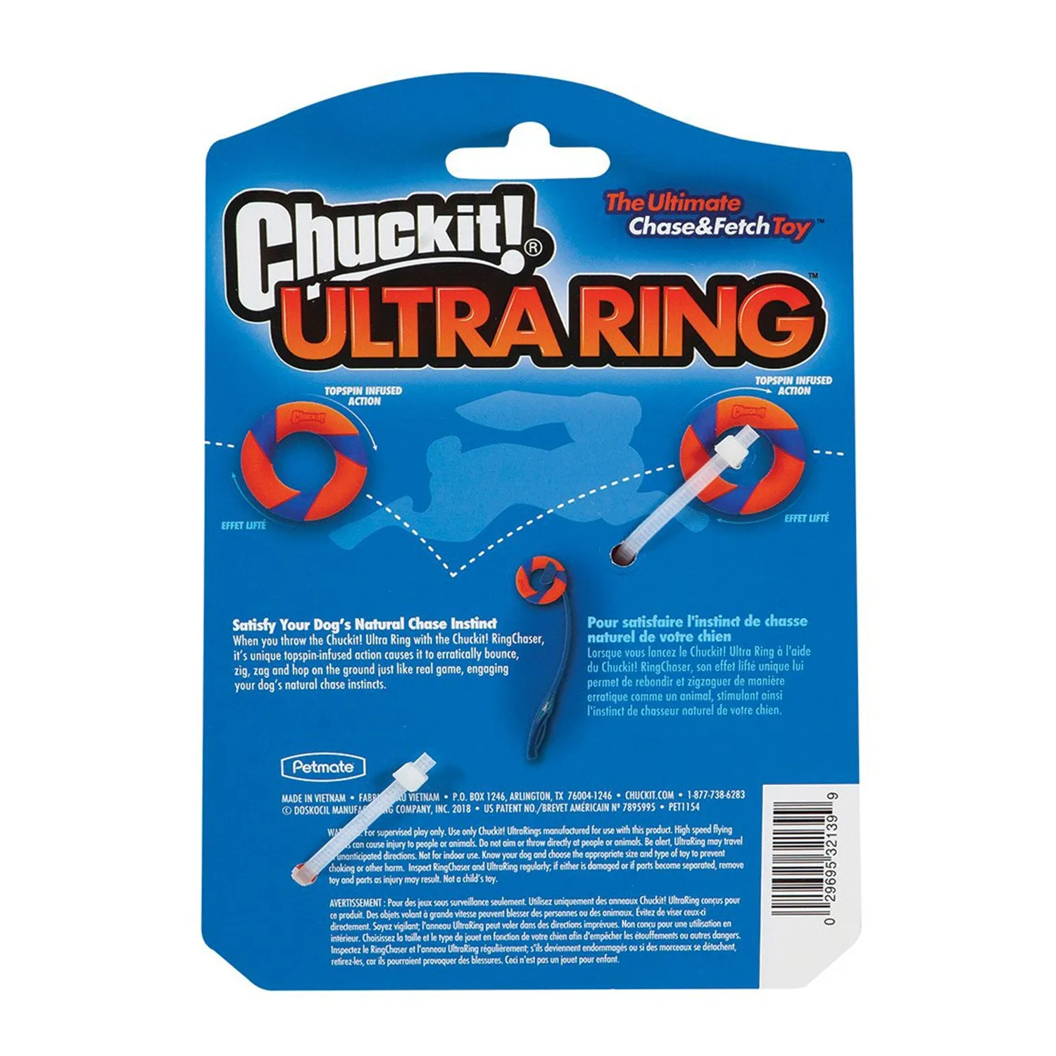 Chuckit Ultra Ring 12x2.5cm Dog Toy