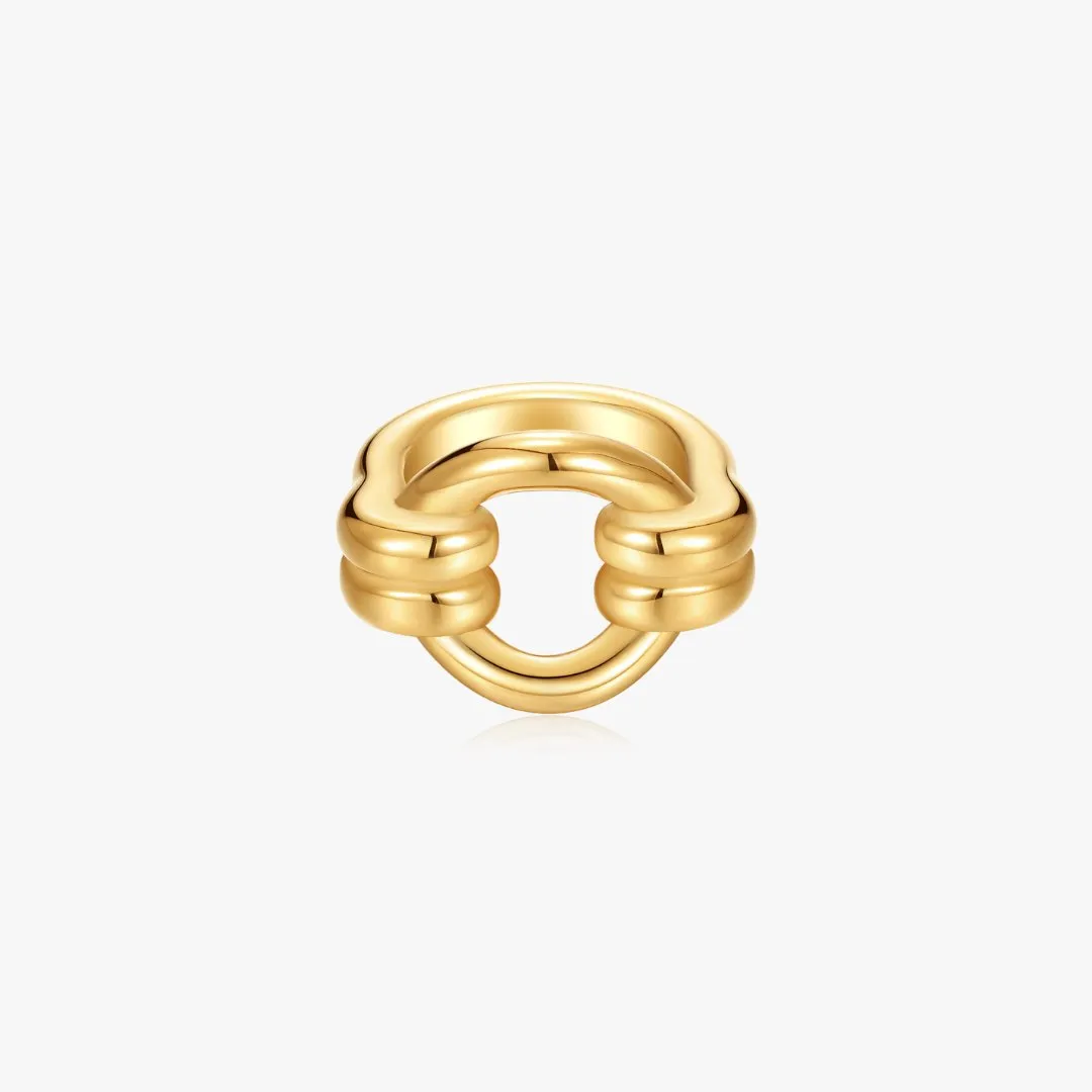 Chunky Circle Ring (Greek Inspired Collection)