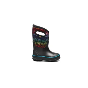 Classic Design A Boot Rainbow Dots (72728)