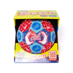 Cooee Neoprene Soccer Ball #5 - Red