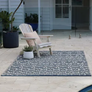 Copenhagen Modern Recycled Plastic Reversible Outdoor Rug