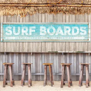 Custom Surfboard Sign - Arrow Surfboards