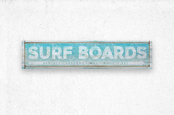 Custom Surfboard Sign - Arrow Surfboards