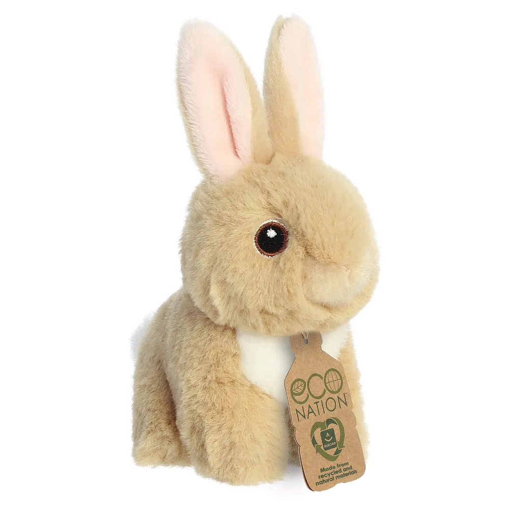 Eco Nation Mini Tan Bunny Soft Toy