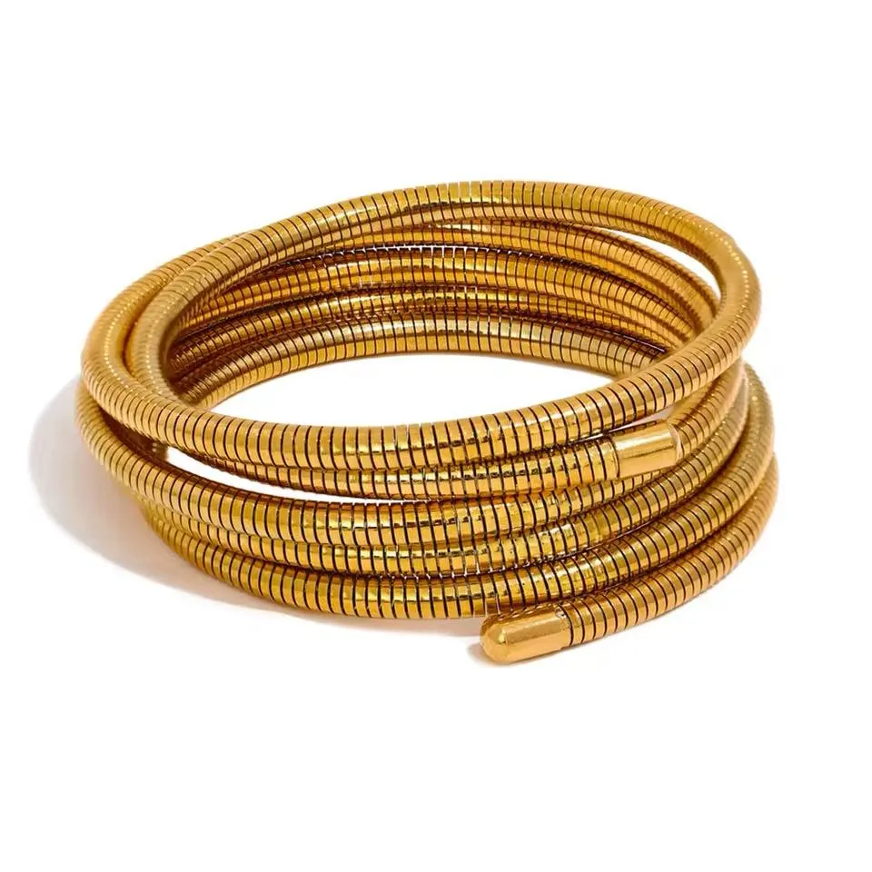 Elastic multiple bangle