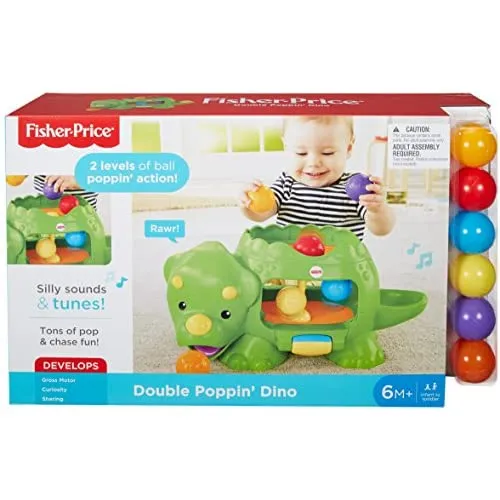 Fisher-Price Double Poppin' Dino