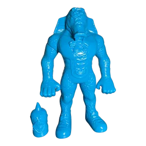 Five Star Toy x Convict Sneagator Sofubi MUSCLE Kinnikuman Blue Unpainted Soft Vinyl Figure