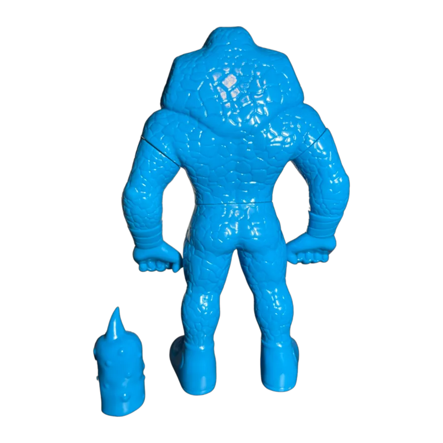 Five Star Toy x Convict Sneagator Sofubi MUSCLE Kinnikuman Blue Unpainted Soft Vinyl Figure