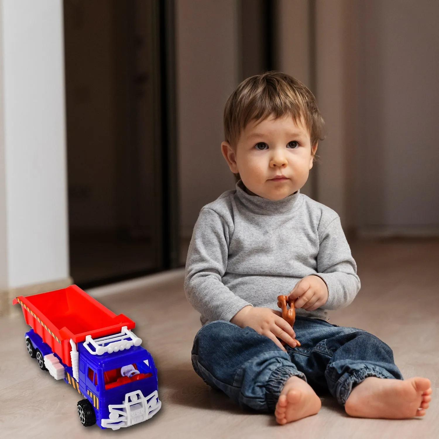 friction power truck toy for kids.