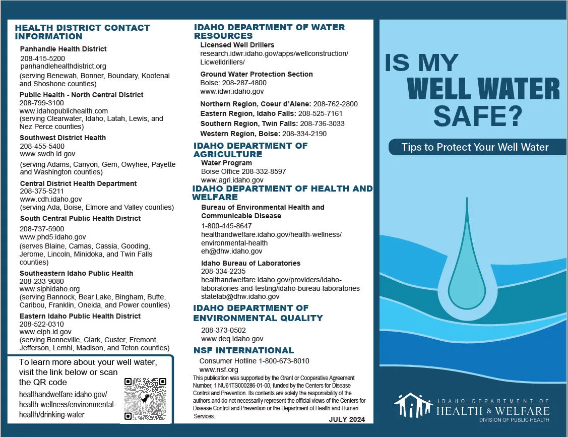 Is My Well Water Safe? *PDF Download*